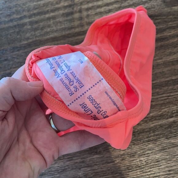 New coral la Blanca island goddess shirred band hipster poolside - Picture 5 of 7